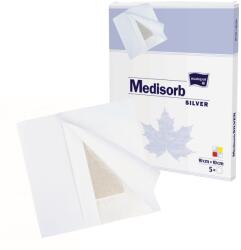 Matopat Medisorb SILVER öntapadó ezüstkötszer, 5 db 10x10cm