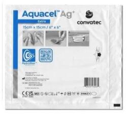 Convatec Aquacel Ag+ Extra antimikrobiális ezüstkötszer 15x15cm 1 db