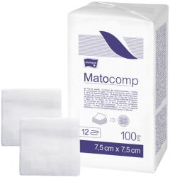 Matopat Nem steril mull-lap 100 db 7.5x7.5cm 13 12