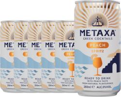 Metaxa - RTD Greek Cocktails Peach Spritz - 6 buc. x 0.25L, Alc: 5% - doza