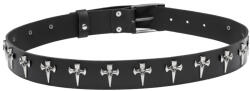 Black & metal Колан Cross - PAS-237