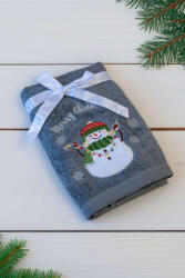 Olima OLXMAS05 OLIMA CHRISTMAS TOWEL - SNOWMAN (olxmas05gr-45x70) - polokozpont