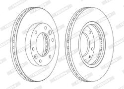 FERODO Disc frana FERODO DDF1612C (DDF1612C)
