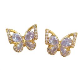 HARAHU LY-29241 Fülbevaló - Arany/Kristály KP29241