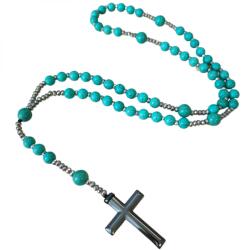 HARAHU Rózsafüzér Nyakék - Türkiz KP34096