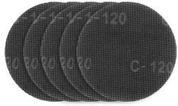 GRAPHITE Csiszolókorong tépőzáras rácsos 180mm, K120, 59G263-hoz, 5db (54H027) - szerszamparadicsom