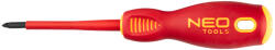 NEO TOOLS Csavarhúzó 1000V, szigetelt, SL/PZ1 80mm (04-219) - szerszamparadicsom