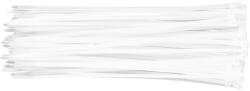 TOPEX Kábelkötegelő, gyorskötöző, 4.8mmx300mm, fehér, 75db (44E979)