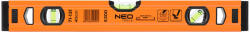NEO TOOLS Vízmérték 40cm, alu, 3 libellás, S300, 40cm (71-131)