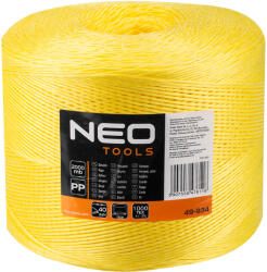 NEO TOOLS Polipropilén, PP, zsinór, 2000m (49-934)