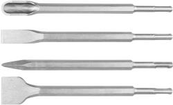 GRAPHITE Vésőkészlet, SDS PLUS, 4db-os (55T115)