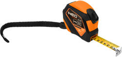 NEO TOOLS Mérőszalag 3m / 16mm, acél, mágneses, autostop+ rögzítő (67-231) - szerszamparadicsom