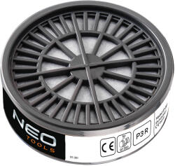 NEO TOOLS Szűrő, Class P3 R, por és kis részecskék elleni védelem, 97-350-hez (97-361) - szerszamparadicsom