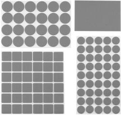 TOPEX Bútorláb filc készlet, szürke, 106db (98Z148)