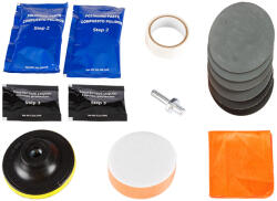 NEO TOOLS Fényszóró felújító-polírozó készlet, 15db-os (10-850)