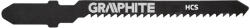 GRAPHITE Dekopírfűrészlap, T-befogó, CV, 13TPI, 50/75mm, fa-műanyag-rétegelt lemez, 2db (57H766) - szerszamparadicsom