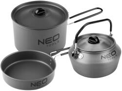 NEO TOOLS Kemping főzőedény készlet 3 részes (63-145)