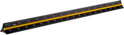 NEO TOOLS Műszaki vonalzó, 3 élű, 30cm, alumínium (72-205) - szerszamparadicsom