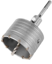 GRAPHITE Koronafúró, körkivágó, 85mm, SDS PLUS szárral és központfúróval (55H323)