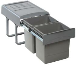 EKOTECH - Beépíthető hulladékgyűjtő MEGA 40 - 2x15 liter (90044162S) - watermarkt
