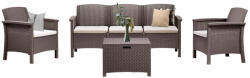 Leziter Set de mobilier de grădină Venus cu 5 locuri, culoare cappuccino (LBIV5GAR-TA)