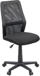 Leziter Scaun rotativ de birou Tim negru (LISZ-8009)