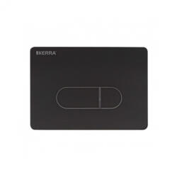 Kerra Tavă de toaletă neagră Pacific pentru setul K-50 Slim (PACIFIC-BL)