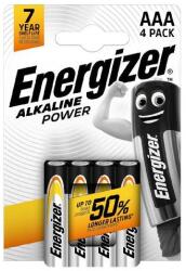 Energizer Elem mikro ENERGIZER "AlkalinePower" AAA 4 darabos (NZAP6O02) - robbitairodaszer