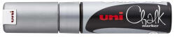 uni Krétamarker, 8 mm, UNI "PWE-8K", ezüst - kreativjatek