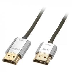 Lindy Cablu Lindy HDMI Activ 4K60Hz Premium CROMO Slim T-T 3m Negru (L41675)
