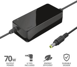 Trust Primo 19V-70W hálózati fekete notebooktöltő 22141 (22141)