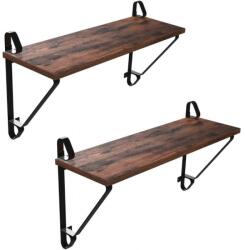 Klubfotel Rusztikus falipolc készlet - 2db