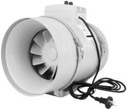 Dalap Professzionális csőventilátor termosztáttal és fordulatszám-szabályozóval, Ø 200 mm (8218)