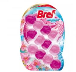 Bref WC Brillant Spring Rain illatosító gél 3x42 g (C56663) (C56663)