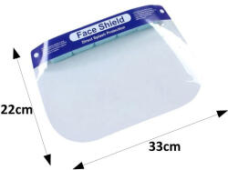  Viziera de protectie cu burete si plastic anti aburire (MC0064.1)