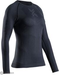 X-BIONIC XCEED RUN női póló, x fekete/orrszarvú szürke (S)