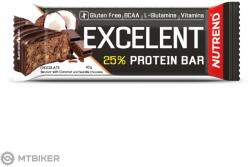 Nutrend Excelent fehérjeszelet, 40 g (csokoládé/kókusz csokoládéban)