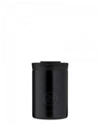 24Bottles 350 ml Dupla Falú Termosz Bögre Tuxedo Black