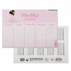 Starpak Balettos órarend / szorzótábla (536138)
