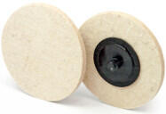 ABRABORO Filc polírozókorong QUICK-LOCK befogással 75mm (050675000022)