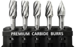 ABRABORO keményfém turbómaró készlet, alu fogazással D12, 0mm 5 db-os készlet (020348116009)