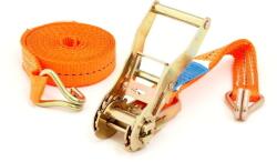  Rakományrögzítő 2 részes, 4 méter, 1 tonnás, 25mm, narancs (25R10DJ40)