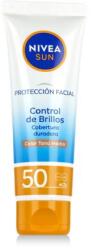 Nivea Sun UV Face Shine Control BB SPF50 fényvédő készítmény arcra kombinált bőr 50 ml árnyék Medium nőknek