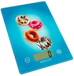 Rosberg Konyhai mérleg Rosberg Premium RP51651KD, 5 kg, TARTÁLY, Üveg, Kék