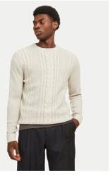 JACK & JONES Férfi pulóver, Jack and Jones, 304372650, Akril, XL INTL, Bézs (0000304372650_XL)
