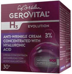 Gerovital H3 Evolution ránctalanító krém 3%-os hialuronsav koncentrátummal, 50 ml
