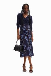 Desigual DESIGUAL, 2 az 1-ben átkötött ruha, pasztellkék, törtfekete, M (24WWVW37-5001-M)