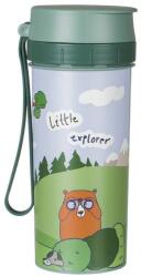 Rotho "Little explorer" műanyag ivóplack, kulacs gyerekeknek 0, 4 L - zöld (1016311025)