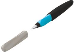 Herlitz Pelikan toll, Twist Color Blocking Dark, M-es hegy, Ergonomikus markolat, Mindkét kézhez használható, 1 nagy utántöltő mellékelve, Kartondoboz (826235)