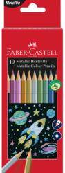 Faber-Castell Faber-Castell Színes ceruza készlet, 10 db metál szín (FC201583)
